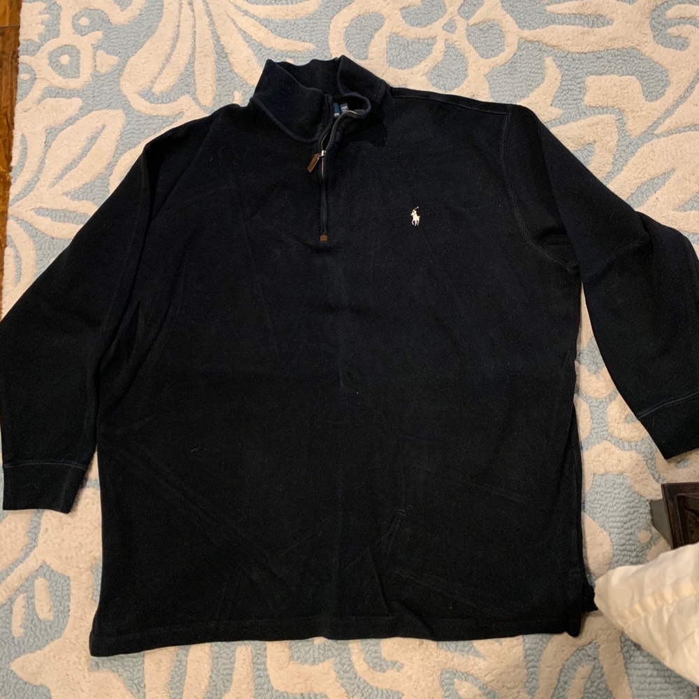 Polo 3/4 zip sweater
